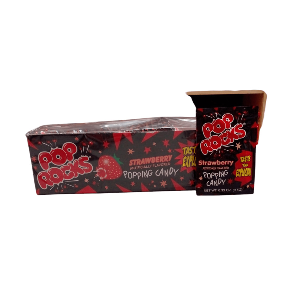 POP ROCKS STRAWBERRY 0.33OZ – The Candyland Mayorista