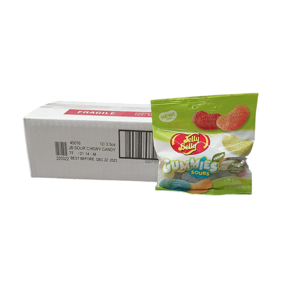 JELLY BELLY SOUR GUMMIES 3.5OZ The Candyland Mayorista